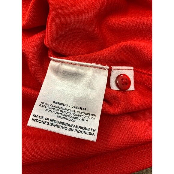 Nike Georgia Bulldogs Shirt Mens M Dri-Fit Performance UGA Short Sleeve Polo - Picture 7 of 8